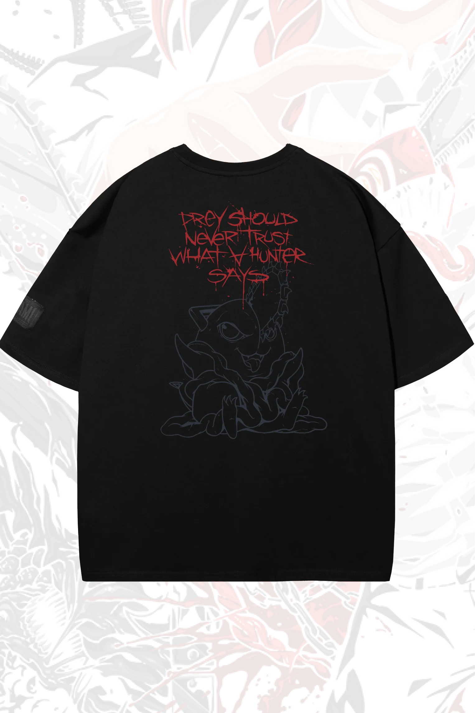 Оверсайз футболка Shihai no Akuma (Макима) 2